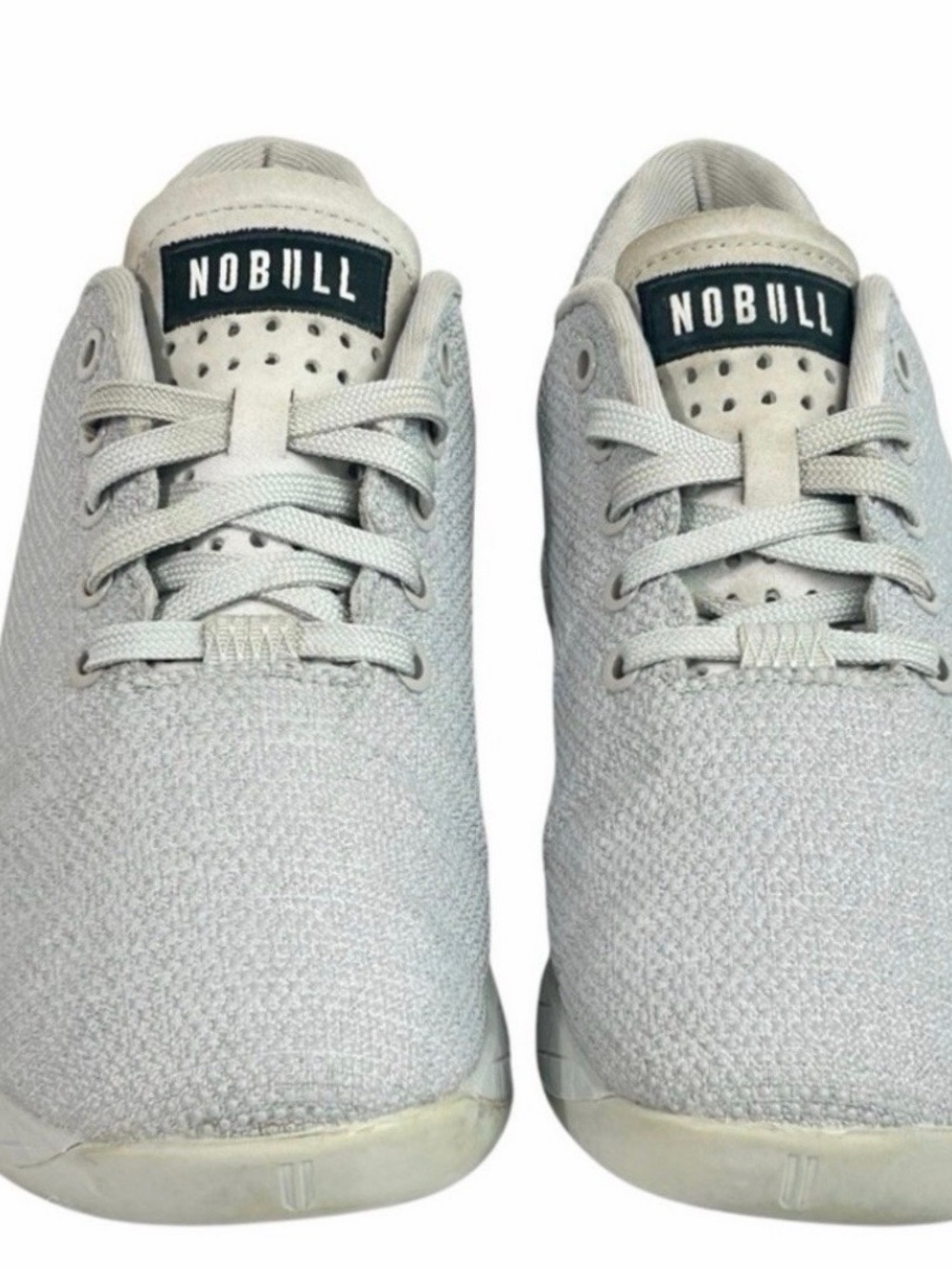 NOBULL Superfabric Trainer Women's Size 9 Workout Gym Shoes Light Gray